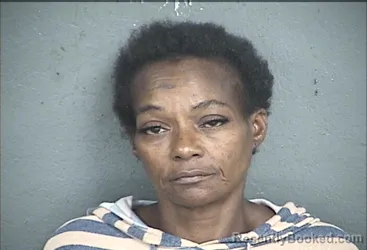 Mugshot of Lashonda Michelle Gooley booked in Wyandotte County, Kansas on August 6, 2026