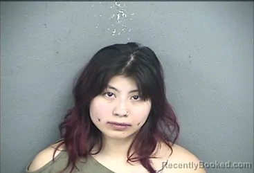 Mugshot of Angela Yesenia Hernandez-Morales booked in Wyandotte County, Kansas on August 9, 2026