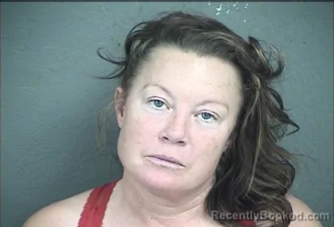 Mugshot of Lana Elaine Alley booked in Wyandotte County, Kansas on August 9, 2026