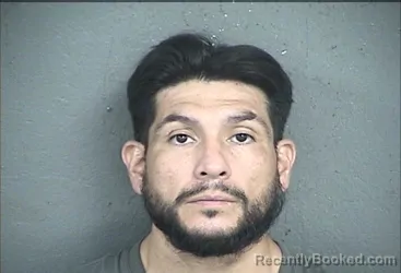 Mugshot of Jorge Eduardo Cardenas-Calderon booked in Wyandotte County, Kansas on August 12, 2026