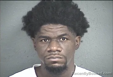 Mugshot of Torium Rachaud Johnson booked in Wyandotte County, Kansas on August 14, 2026