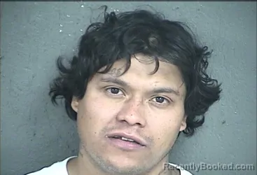 Mugshot of Carlos Pedro Loya booked in Wyandotte County, Kansas on August 14, 2026