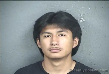 Mugshot of Joshua Espinoza-Velasquez booked in Wyandotte County, Kansas on August 16, 2026