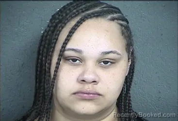 Mugshot of Shyla Ann Jackson booked in Wyandotte County, Kansas on August 17, 2026