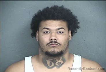 Mugshot of Deanthony Jaron Wright booked in Wyandotte County, Kansas on August 20, 2026