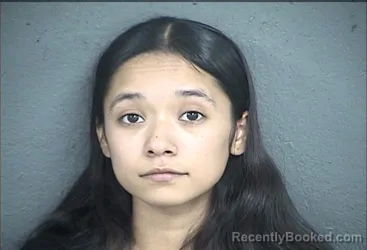 Mugshot of Aileen Yvonne Miramontes booked in Wyandotte County, Kansas on August 21, 2026