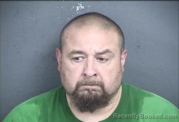 Mugshot of Mike Pacheco booked in Wyandotte County, Kansas on August 21, 2026
