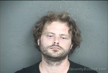 Mugshot of Gideon Chance Burger booked in Wyandotte County, Kansas on August 21, 2026