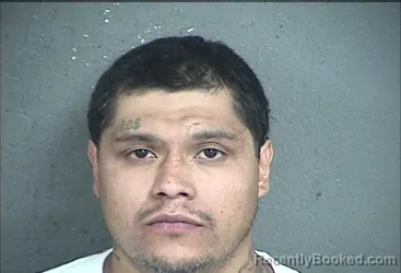 Mugshot of Carlos Pedro Loya booked in Wyandotte County, Kansas on August 23, 2026