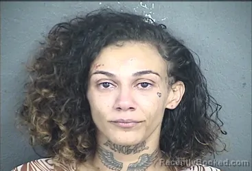 Mugshot of Lamya Angela Clemons booked in Wyandotte County, Kansas on August 23, 2026