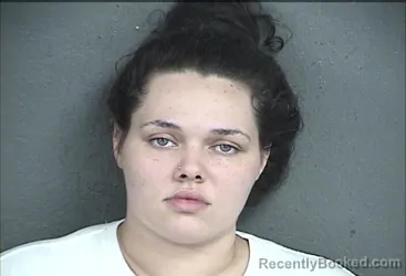 Mugshot of Makayla Denise Gregory booked in Wyandotte County, Kansas on August 24, 2026