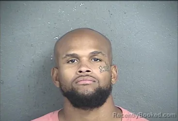 Mugshot of Brandon Keon Mitchell booked in Wyandotte County, Kansas on September 18, 2026