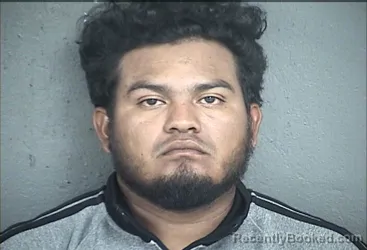 Mugshot of Martin Ignacio Diaz-Lopez booked in Wyandotte County, Kansas on September 19, 2026