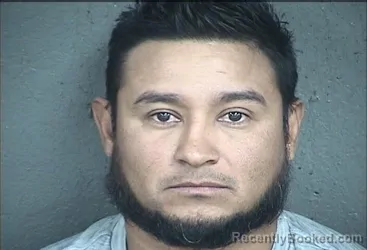 Mugshot of Millwady Adrian Pena-Gomez booked in Wyandotte County, Kansas on September 25, 2026
