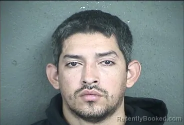 Mugshot of Manuel Anaya-Alvarenga booked in Wyandotte County, Kansas on September 28, 2026