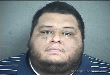 Mugshot of Alexis Revilla-Ortiz booked in Wyandotte County, Kansas on September 30, 2026