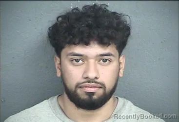 Mugshot of Carool Yahir Andrade-Olivares booked in Wyandotte County, Kansas on October 1, 2026