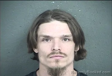 Mugshot of Lucas Garnett Ledford booked in Wyandotte County, Kansas on October 2, 2026