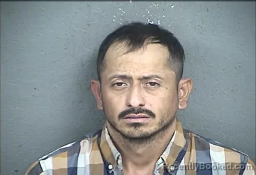 Mugshot of Nicolas Santana-Montano booked in Wyandotte County, Kansas on October 5, 2026