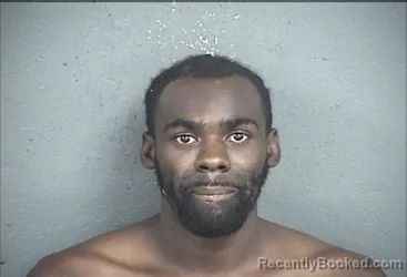 Mugshot of Shaquille Reno Thompson booked in Wyandotte County, Kansas on October 6, 2026