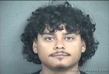 Mugshot of Jaime Mauricio Salcedo Espinoza booked in Wyandotte County, Kansas on October 12, 2026