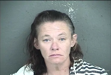 Mugshot of Rachel Renee Rinehart booked in Wyandotte County, Kansas on October 19, 2026