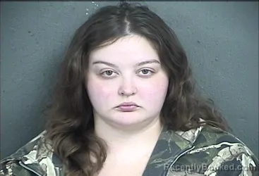 Mugshot of Haleigh Maree Black booked in Wyandotte County, Kansas on October 21, 2026