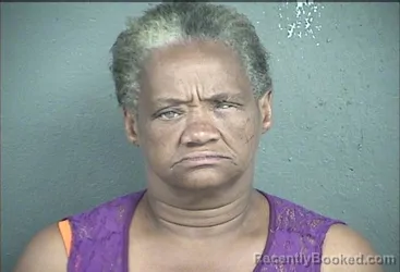 Mugshot of Creasia Lavon Egans booked in Wyandotte County, Kansas on October 22, 2026