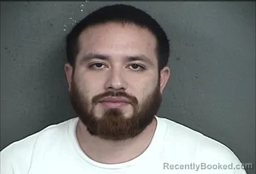 Mugshot of Raymond Elias Zamarripa booked in Wyandotte County, Kansas on October 22, 2026