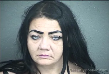Mugshot of Lexanne Larrina Naranjo-Matthews booked in Wyandotte County, Kansas on October 23, 2026