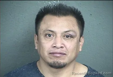 Mugshot of Lisandro Sanchez Guillermo booked in Wyandotte County, Kansas on October 23, 2026