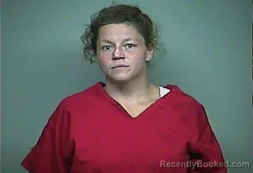 Mugshot of AMBER JO CAPLINGER booked in Adams County, Ohio on July 6, 2026