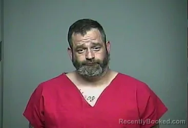 Mugshot of Adam Nathanial Hill booked in Adams County, Ohio on May 11, 2026