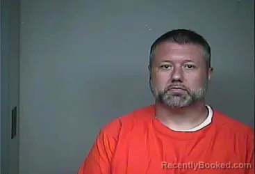 Mugshot of Brandon David Cantrell booked in Adams County, Ohio on September 15, 2026