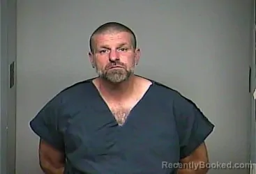 Mugshot of Christopher Allen Woods booked in Adams County, Ohio on October 3, 2026
