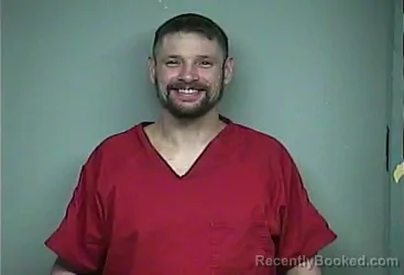 Mugshot of DANIEL THOMAS CARTER booked in Adams County, Ohio on June 8, 2026