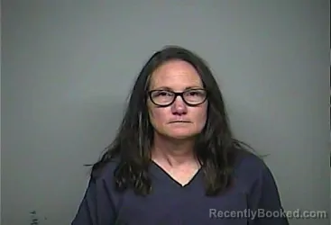 Mugshot of Ginger Jeanette Bayless booked in Adams County, Ohio on August 10, 2026