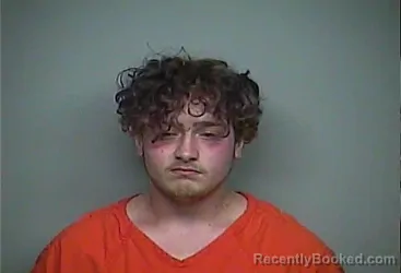 Mugshot of HUNTER EDWARD GOULD booked in Adams County, Ohio on April 11, 2026