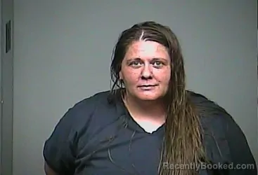 Mugshot of Heather Marie Roberts booked in Adams County, Ohio on August 5, 2026