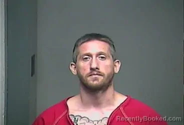 Mugshot of JEREMY RYAN BEHYMER booked in Adams County, Ohio on June 15, 2026