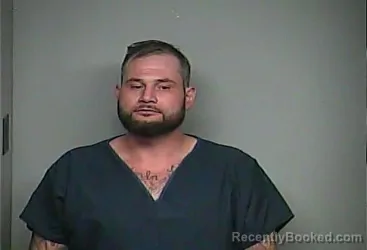 Mugshot of James Kelly Edwards booked in Adams County, Ohio on September 26, 2026