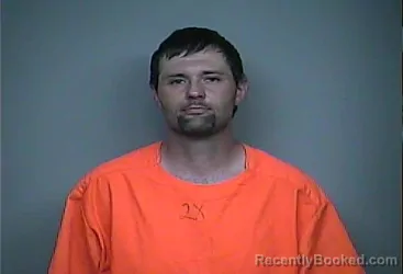 Mugshot of Jeason Wayne Gilpin booked in Adams County, Ohio on June 9, 2026