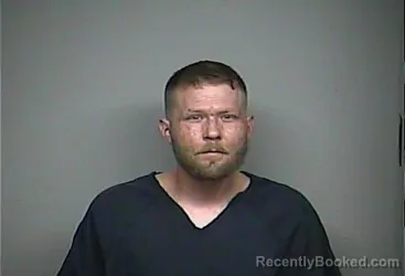 Mugshot of Joshua Jay Royster booked in Adams County, Ohio on June 9, 2026