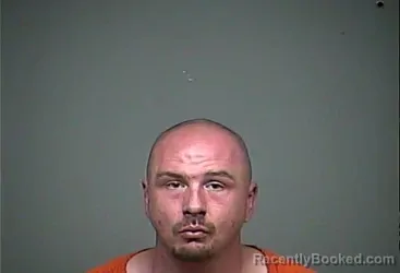 Mugshot of James Dean Stricklett booked in Adams County, Ohio on July 25, 2026