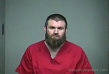 Mugshot of Joshua Cy Snapp booked in Adams County, Ohio on April 24, 2026