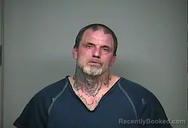 Mugshot of Jeremiah Dwayne Swayne booked in Adams County, Ohio on July 14, 2026