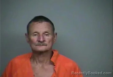 Mugshot of LESLIE ALAN BARBER booked in Adams County, Ohio on April 9, 2026