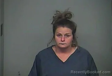 Mugshot of Melissa Angela Woods booked in Adams County, Ohio on September 26, 2026
