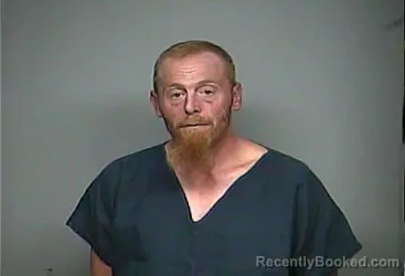 Mugshot of Robert C Hayslip booked in Adams County, Ohio on October 18, 2026