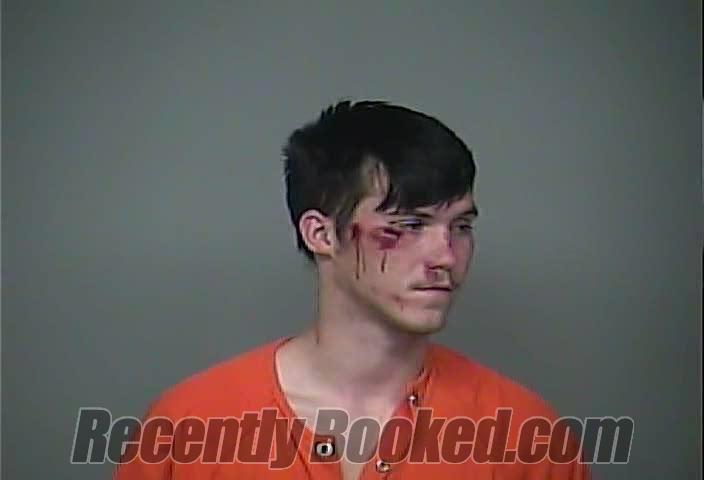 Booking photo from Adams County, Ohio